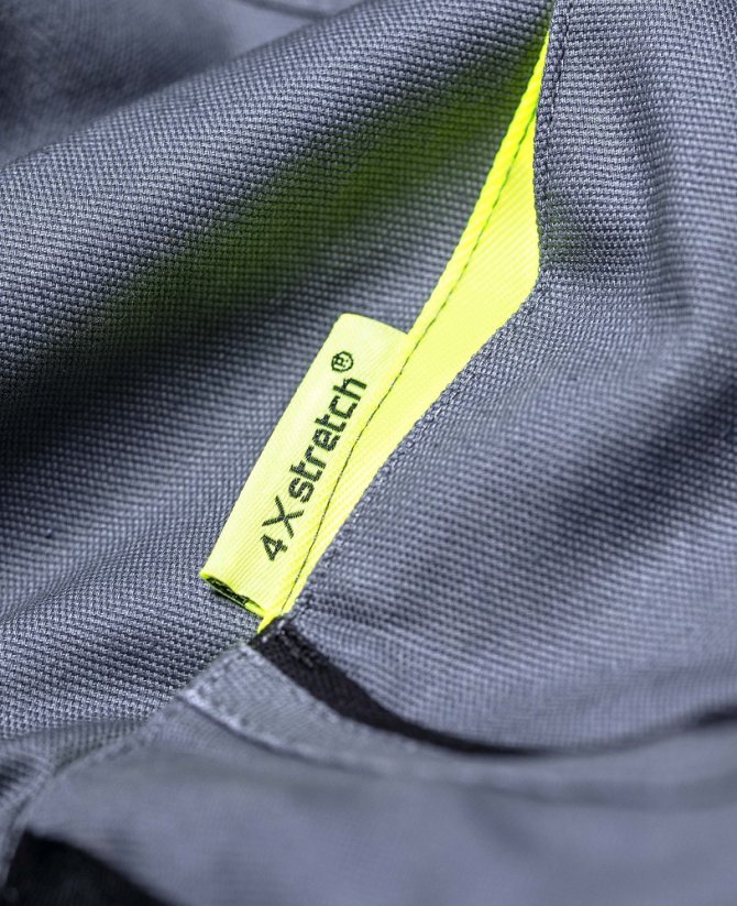 Strečové pracovní kalhoty s laclem Ardon 4xStretch, šedé